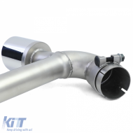 Conversion de tuyau d'échappement duplex adaptée pour BMW F30 F31 316 318 320 F32 F33 F36 418 420-image-6200989