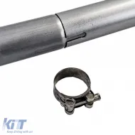 Conversion du tuyau d'échappement duplex à 4 sorties adapté pour BMW F30 F31 320 325 328 330-image-6193176
