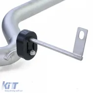 Conversion du tuyau d'échappement duplex au look sportif pour BMW Série 5 F10 F11 520 525 528 530-image-6195455