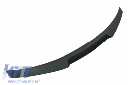 Conversion en M Look Diffuseur & Aileron coffre pour BMW 4 F32 2013+ Noir mat-image-6062616