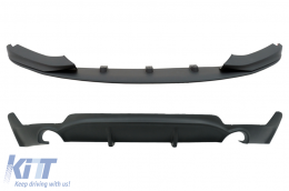image-2-Conversion Package to M Design Air Diffuser With Front Bumper Spoiler Lip suitable for BMW 4 Series F32 F33 F36 (2013-2019)