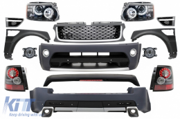 Conversion Retrofit Body Kit suitable for Land Range Rover Sport L320 Facelift (2009-2013) Autobiography Design - COCBRRSGB