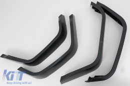 Conversion to 2018 Complete Front Bumper suitable for Mercedes G-Class W463 (2008-2017) G63 Design-image-6072915