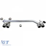 Conversione del terminale di scarico duplex a 4 tubi adatta per BMW F30 F31 320 325 328 330-image-6199810