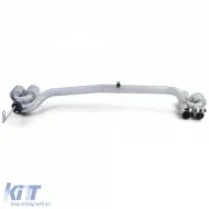 Conversione del terminale di scarico duplex sportivo per BMW Serie 5 F10 F11 520 525 528 530-image-6195450