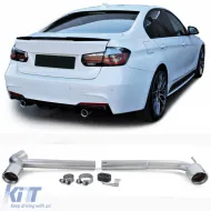 image-47-Conversione del terminale di scarico duplex adatta per BMW F30 F31 316 318 320 F32 F33 F36 418 420