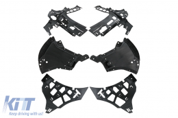 Convesion Body Kit katállhlo gia Mercedes S-Class W222 Ananéosh (2013-2017) me Fanária Emprós kai Fotistiká Píso Fóta Plírhs LED-image-6081577