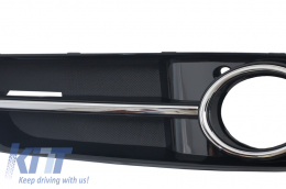 Coperchi fendinebbia Griglie per AUDI A3 Facelift 8P1 08-12 S3 Sline Design-image-6025275