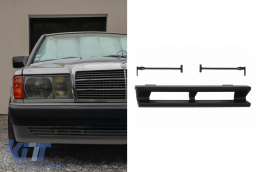 image-62-Copertura Gancio Traino Paraurti Anteriore per Mercedes Serie 190 W201 Berlina 1982-1988