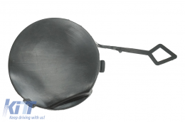 Copertura gancio traino per BMW Serie 3 F30 2011-2019 Solo EVO look Paraurti posteriore-image-6070815