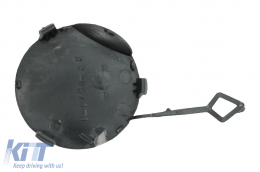 Copertura gancio traino per BMW Serie 3 F30 2011-2019 Solo EVO look Paraurti posteriore-image-6070817