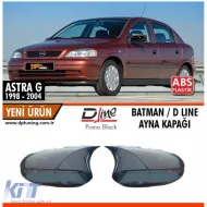 image-59-Copertura specchio Batman per Astra G Nero Lucido / 1998-2004