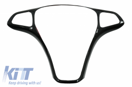 Copertura telaio volante automobile per MERCEDES W205 S205 14-17 W213 X253 16-17--image-6062758