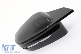 Coperture Coperchi Specchi per BMW 5 G30 G31 G38 6 G32 7 G11 G12 G14 G15 Nero-image-6111232