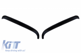 Copri fari Sopracciglia Trim per SMART ForTwo C453 A453 ForFour W453 2014+-image-6039106