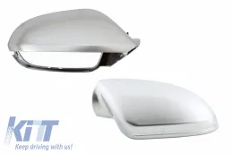 image-16-Copri specchietti per Audi A6 4G C7 11-18 Limousine Avant in alluminio placcato RS6 Look