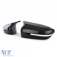 Coques de rétroviseurs en carbone adaptées pour BMW G20 G21 G30 G31 G11 G14 G15 G16-image-6276552