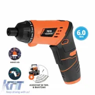 image-79-Cordless Screwdriver With LED Flashlight 3.6V Krausmann 7010