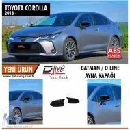 image-16-Corolla E210 Batman Mirror Cover Piano Black / 2018 sonrası