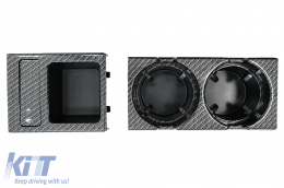 image-78-Coupe support Boîte monnaie pour BMW Série 3 E46 1998-2005 fibre carbone Look