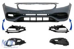 image-22-Couvercle grilles latérales pour Mercedes Classe A W176 2012-2018 Facelift A45 Design