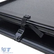 Couverture de lit de chargement pliable avec LED pour Ford Ranger T7 T8 16-23-image-6210740