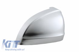 Couvertures miroir Pour Audi A4 B9 2016- Extinction Plaqué aluminium Boîtier Complet-image-6039903