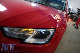 Couvertures miroir Pour Audi A4 B9 2016- Extinction Plaqué aluminium Boîtier Complet-image-6074674