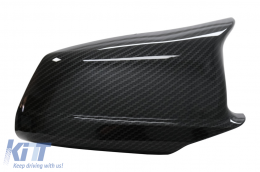 Couvertures miroir pour BMW 5 Series F10 F11 F18 Non LCI 07.10-13 Carbon Look M Design-image-6076739