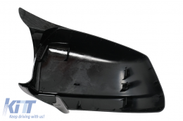 Couvertures miroir pour BMW 5 Series F10 F11 F18 Non LCI 07.10-13 Carbon Look M Design-image-6076745