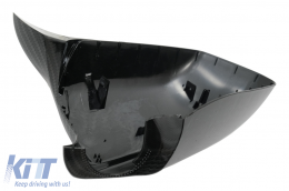 Couvertures miroir pour BMW 5 Series F10 F11 F18 Non LCI 07.10-13 Carbon Look M Design-image-6076746