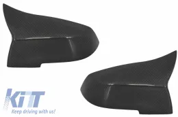 image-2-Couvertures miroir pour BMW F20 F21 F22 F23 F30 F31 F32 F33 F36 Véritable fibre carbone
