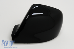 Couvertures miroir pour VW Amarok Multivan T5 Facelift Transporter T6 16-18 Noir Set-image-6067669