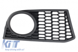 Couvre antibrouillards grilles pour BMW 5er F10 F11 10+ Only Pare-chocs look M-Technik-image-6073590