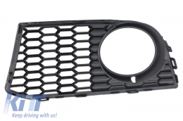Couvre antibrouillards grilles pour BMW 5er F10 F11 10+ Only Pare-chocs look M-Technik-image-6073592
