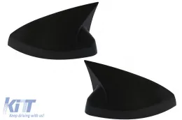 image-26-Couvre Miroir pour Audi A3 8V RS3 Cabrio Limousine Sportback 12-19 Bat Look Noir