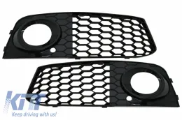image-59-Couvre Phares Antibrouillard pour Audi A4 B8 8K 2007-2011 RS4 Look Noir Brillant