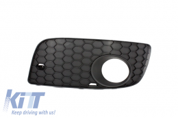 Couvre phares antibrouillard pour VW Golf V 5 03-07 Calandre GTI Look-image-5995654