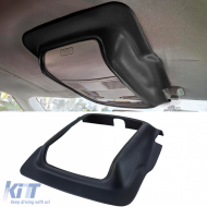 Cover for glasses compartment with detached headliner, black cover for VW Golf 5 - ODCAV6012673