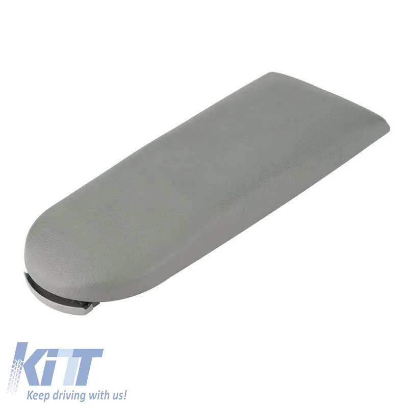 Cover Lid suitable for Armster with Clip for VW Golf 4, Polo 6R/6C, Bora, Beetle, Passat, Roomster, Octavia, Fabia PVC Grey
