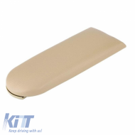 Cover Lid suitable for Armster with Clip for VW Golf 4, Polo 6R/6C, Bora, Beetle, Passat, Roomster, Octavia, Fabia PVC Beige