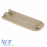 Cover Lid suitable for Armster with Clip for VW Golf 4, Polo 6R/6C, Bora, Beetle, Passat, Roomster, Octavia, Fabia PVC Beige