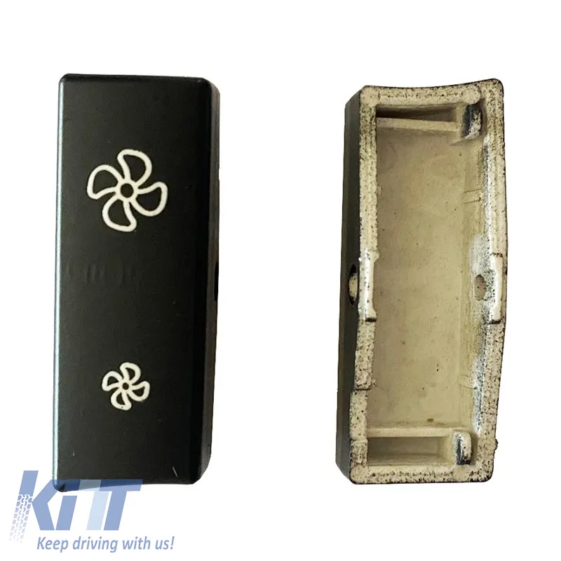 Cover suitable for Switch Air Conditioner Control Panel for BMW 5 Series F10 / 5 GT F07 / 7 F01 F02 / 6 F06 2 Pcs