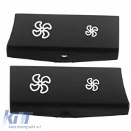 Cover suitable for Switch Air Conditioner Control Panel for BMW 5 Series F10 / 5 GT F07 / 7 F01 F02 / 6 F06 2 Pcs-image-6304875