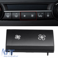 Cover suitable for Switch Air Conditioner Control Panel for BMW X5 E70 07-13 / X6 E71 08-15 1 Pc