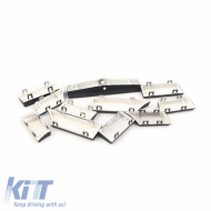Cover suitable for Switch Air Conditioner Control Panel suitable for BMW Series 5 F10 F11 / 6 F06 F12 F13 / 7 F01 F02 F03 F04 12 Pcs