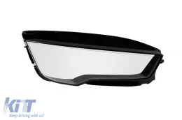 image-21-Cristal del faro derecho adecuado para Audi A7 2015-2017