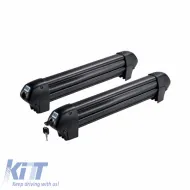 Cruz Ski Rack Dark 4 sí- / snowboardtartó tetőcsomagtartóra 940-222 (4 pár síléc vagy 2 snowboard) 2 db-image-6299571