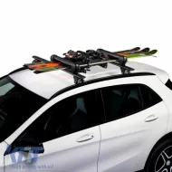 Cruz Ski Rack Dark 4 sí- / snowboardtartó tetőcsomagtartóra 940-222 (4 pár síléc vagy 2 snowboard) 2 db-image-6299574
