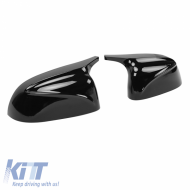 Csere visszapillantó tükör borítás fényes fekete BMW X3 G08 X4 G02 modellekhez-image-6200432